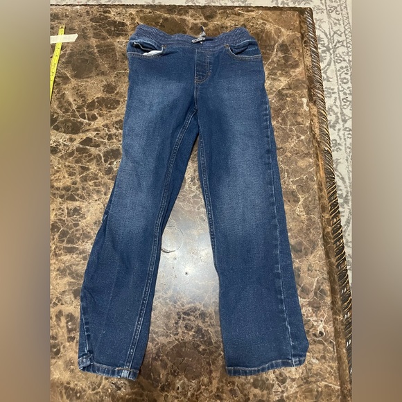 Bundle of 5 pair Lands’ End Boys blue jeans size 8 (2 regular, 3 comfort waist) - Picture 7 of 13